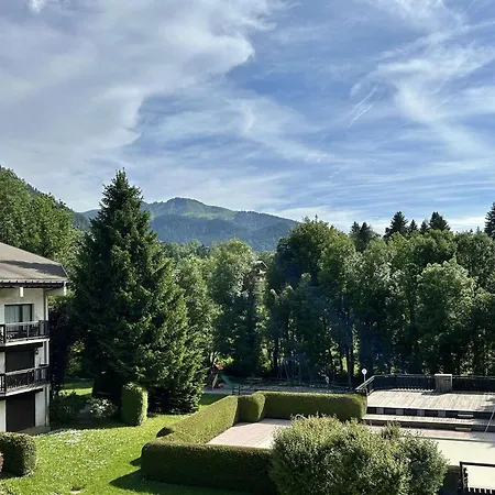 Avec Piscine Chauffee, Tennis & Balcon - 4 Couchages A - Fr-1-597-14 Megeve